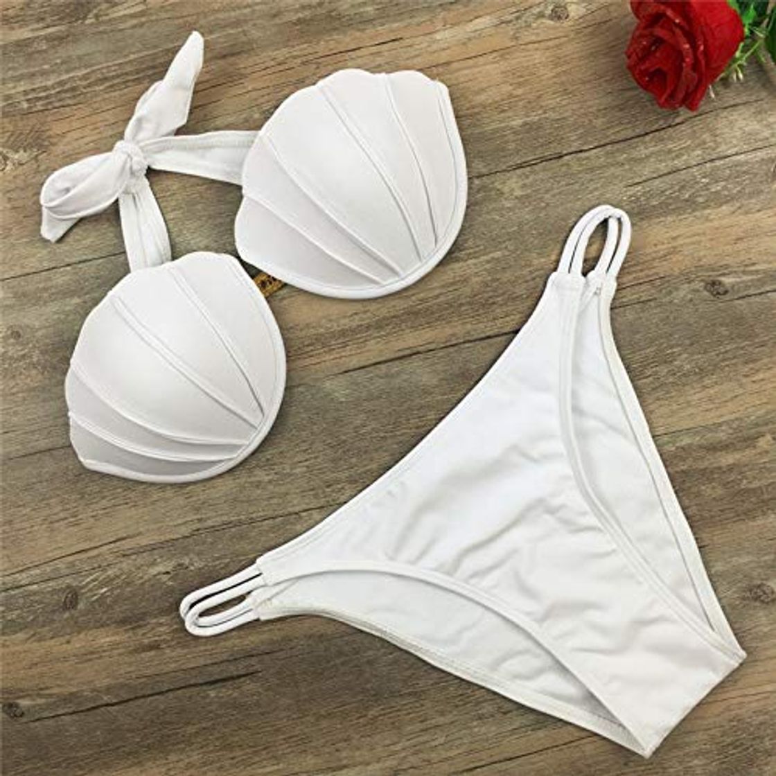 Moda GUOZI Bikini Bikini Swimwear Bikini Push Up Bikini Swim Suit Shell Wear Swimsuit