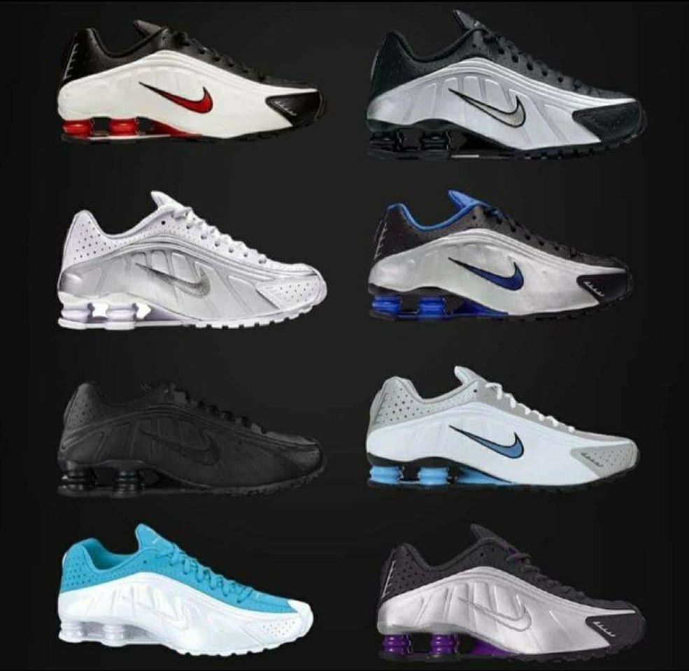 Moda Tênis da Nike shox  R4 lançamento