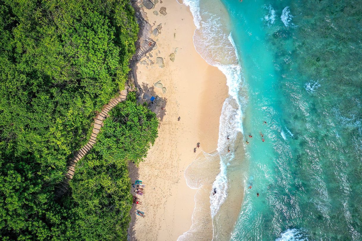 Lugar Green Bowl Beach