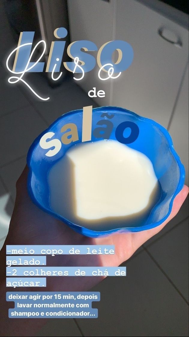 Moda liso salão 