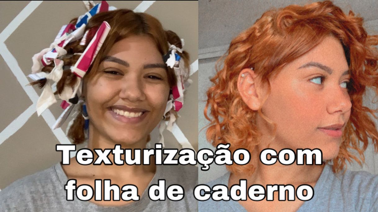 Fashion Texturização em cabelo liso! *cachos* Como cachear a parte lisa ...