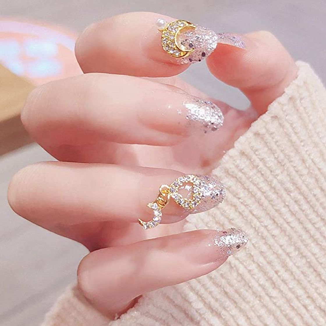 Fashion Handcess Uñas postizas ovaladas Vino brillante Presione sobre uñas Uñas cortas rojas Cubierta completa Puntas de uñas falsas para mujeres y niñas