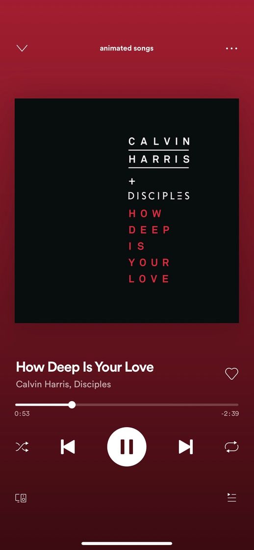Music How Deep Is Your Love