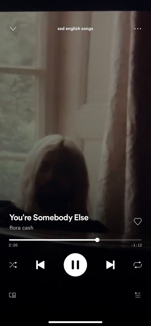 Music You’re somebody else- flora cash 