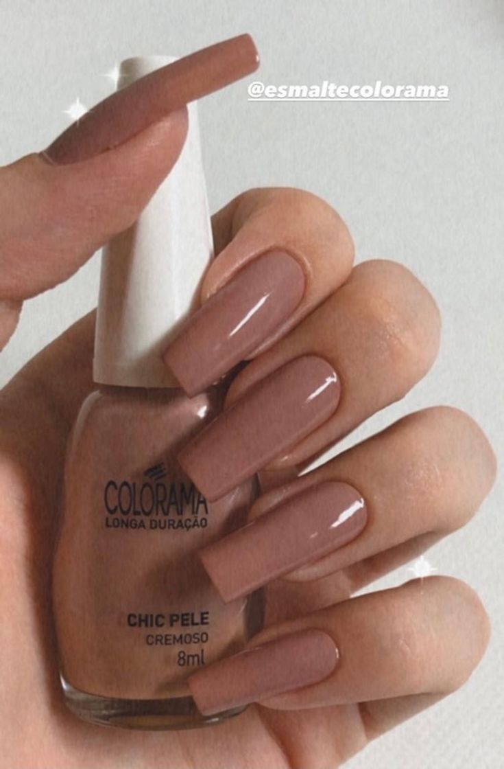 Moda nude nails 🤎