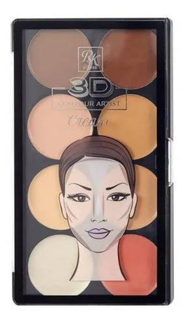 Moda Paleta 3d Contour Artist Cream Light00

