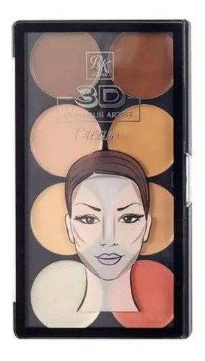 Paleta 3d Contour Artist Cream Light00

