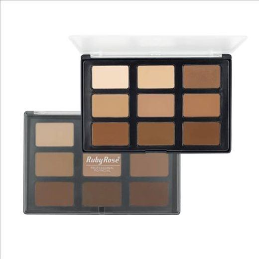 Paleta de contorno 9 cores Ruby Rose

