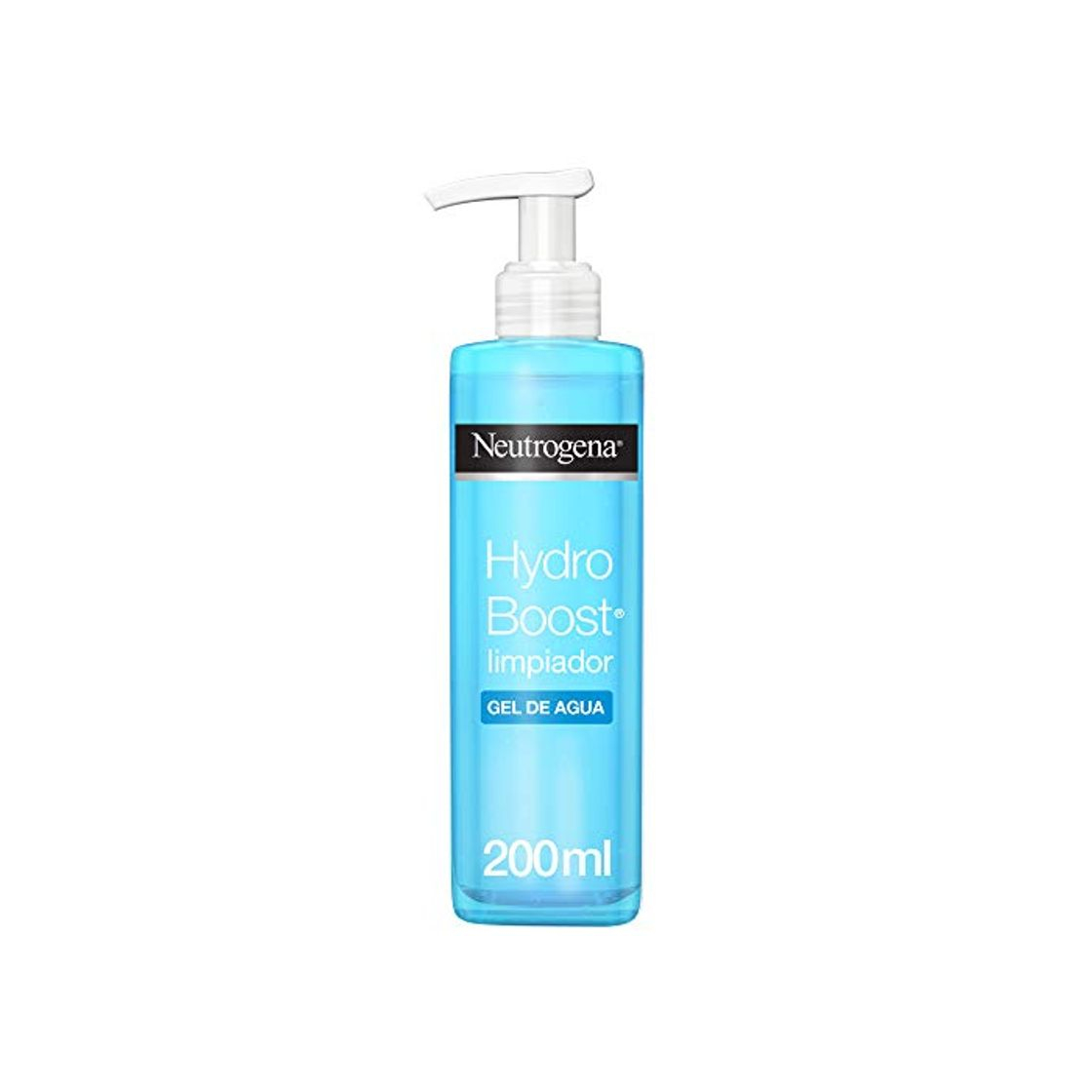 Social Neutrogena Limpiador Facial Gel de Agua Hydro Boost para la Eliminación de
