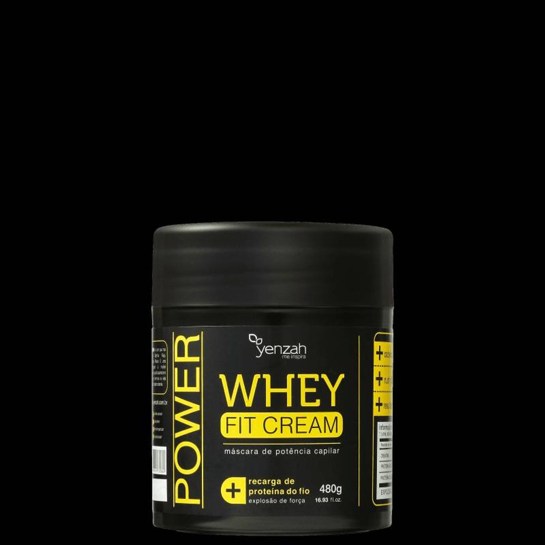 Moda Yenzah power whey máscara 