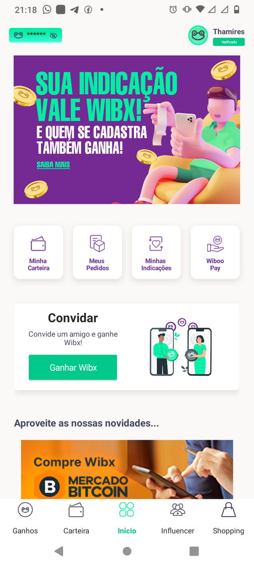 Fashion Transforme seu engajamento nas redes sociais em moedas digitais!
Baixe o app, cadastre-se, faça a verificação KYC e ganhe suas primeiras WBX na FAIXA!

https://referrals.wibx.io/invite?@THAMIRES-16cc