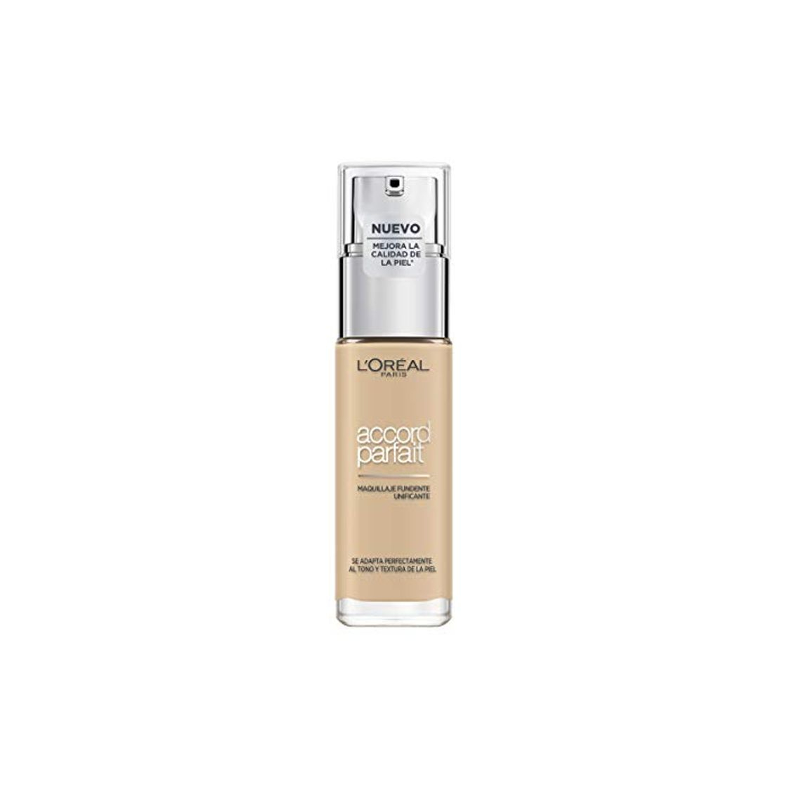 Beauty L'Oreal Paris Accord Parfait Base maquillaje acabado natural tono de piel claro