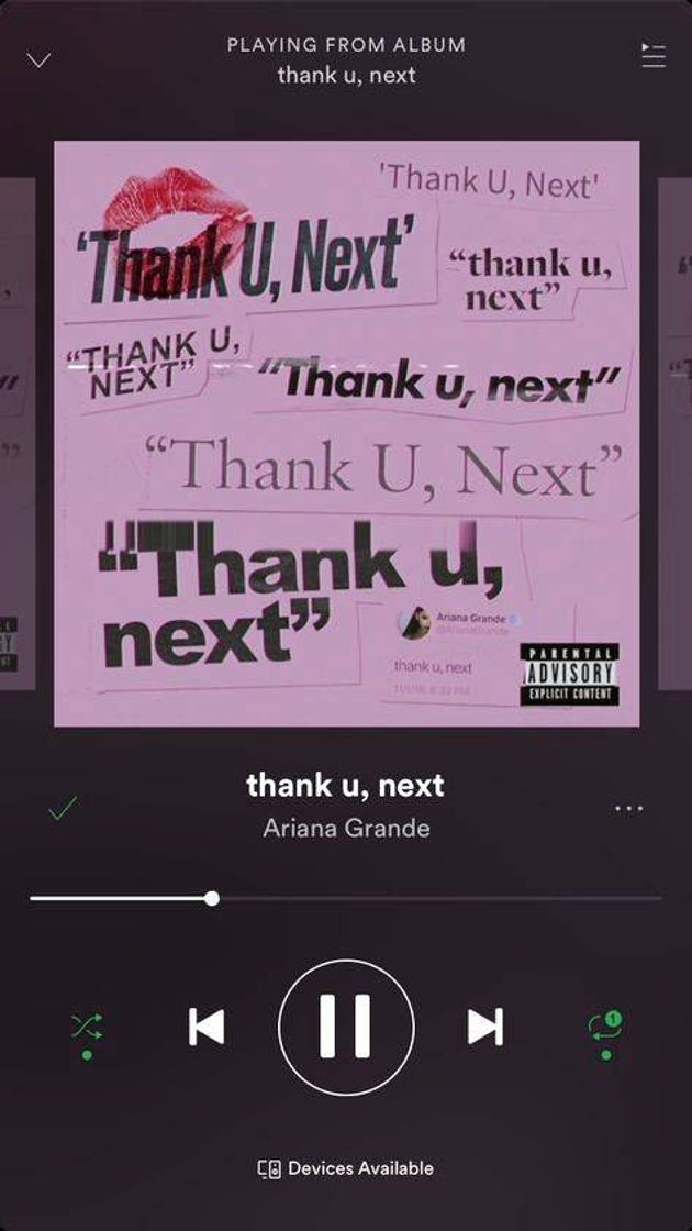 Music thank u, next