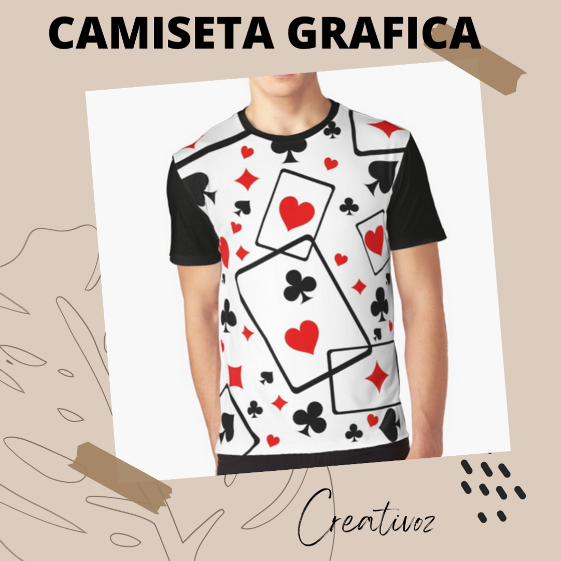 Moda Camisetas naipes