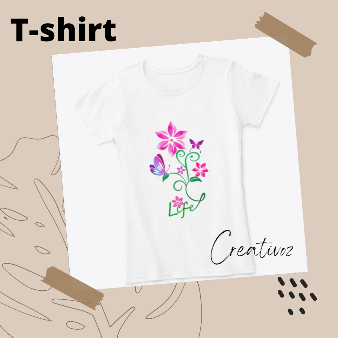 Moda Print T-shirt