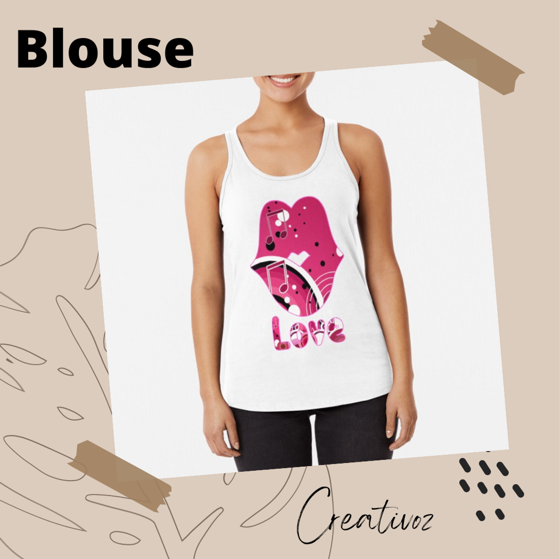 Social Blusas kiss