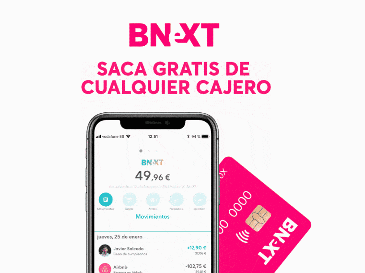 Apps App de BNext la mejor banca en linea que te permite referir 