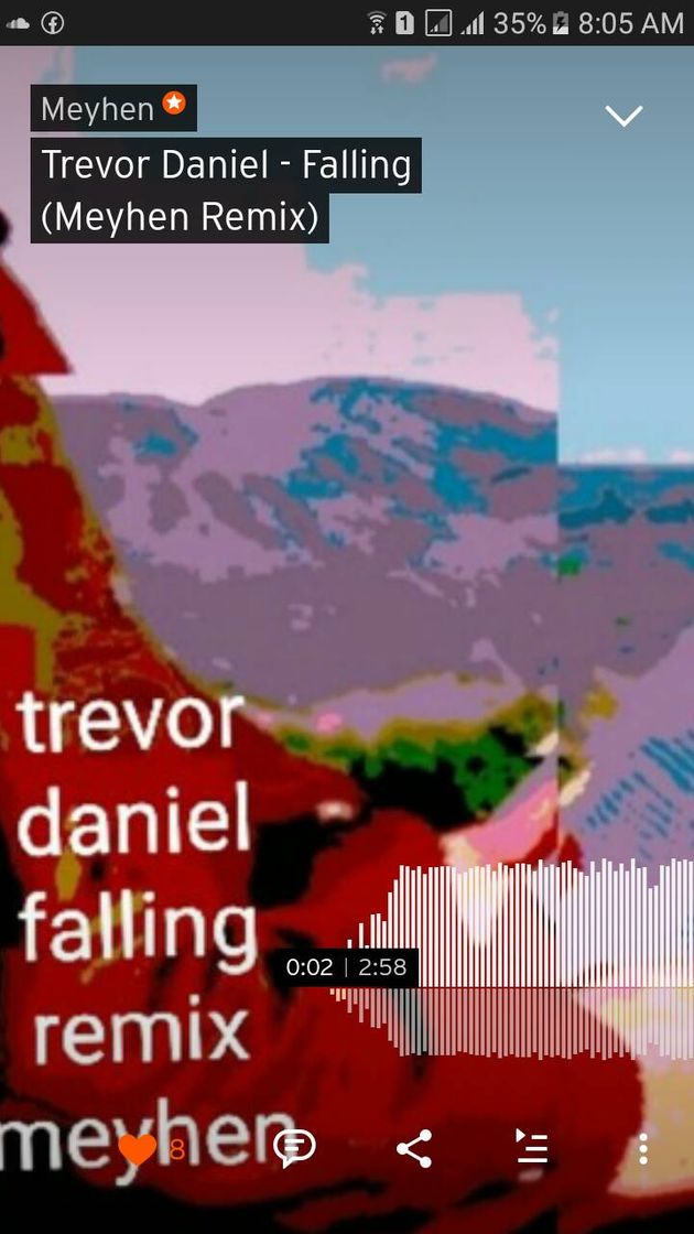 Canción Trevor Daniel- Falling (Remix Meyhen)