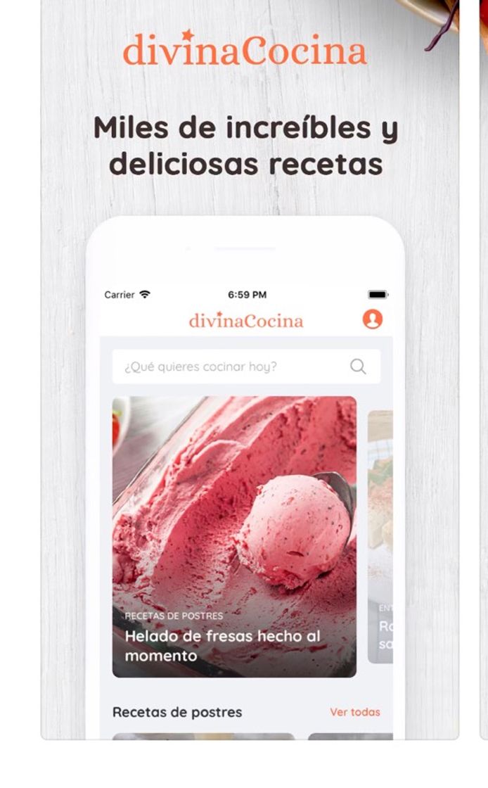 Apps App aprender recetas de cocina