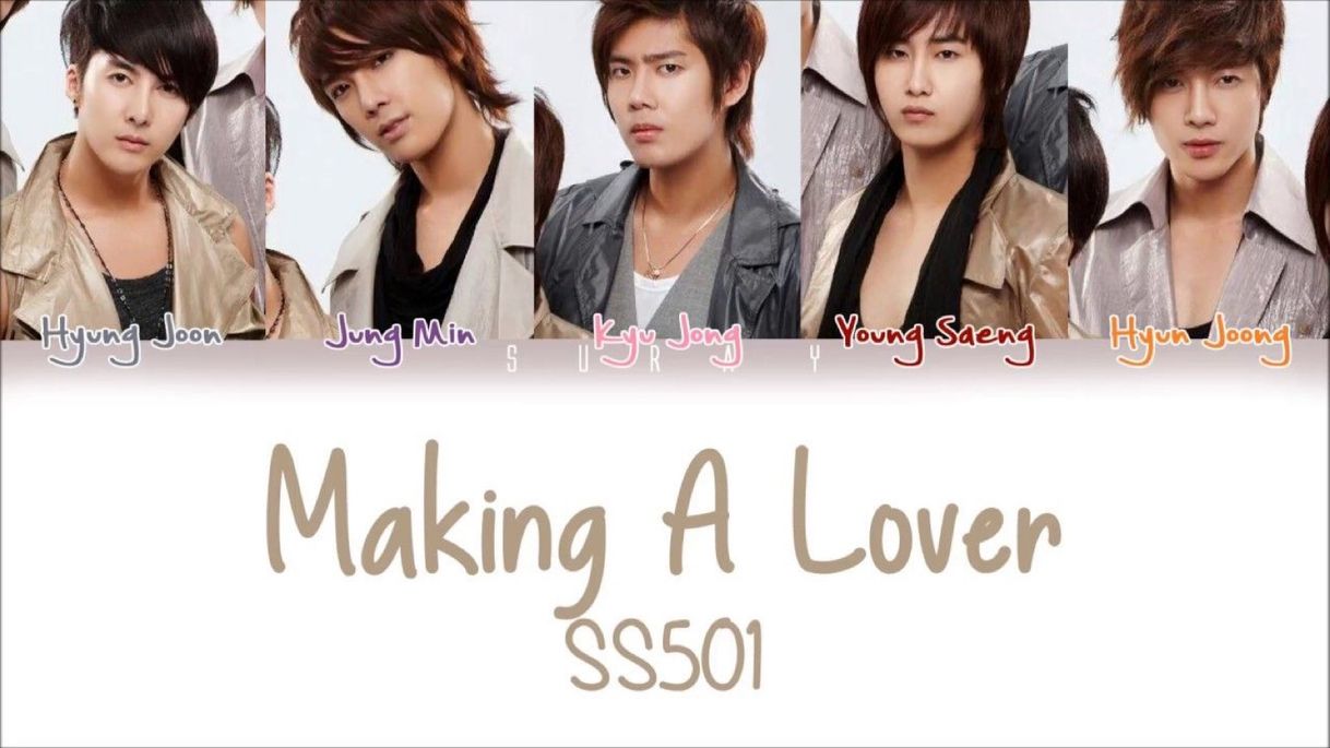 Music SS501 – Making A Lover (Han/Rom/Eng) Color Coded Lyrics ...