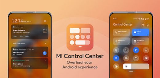 Mi Control Center: Notifications and Quick Actions 