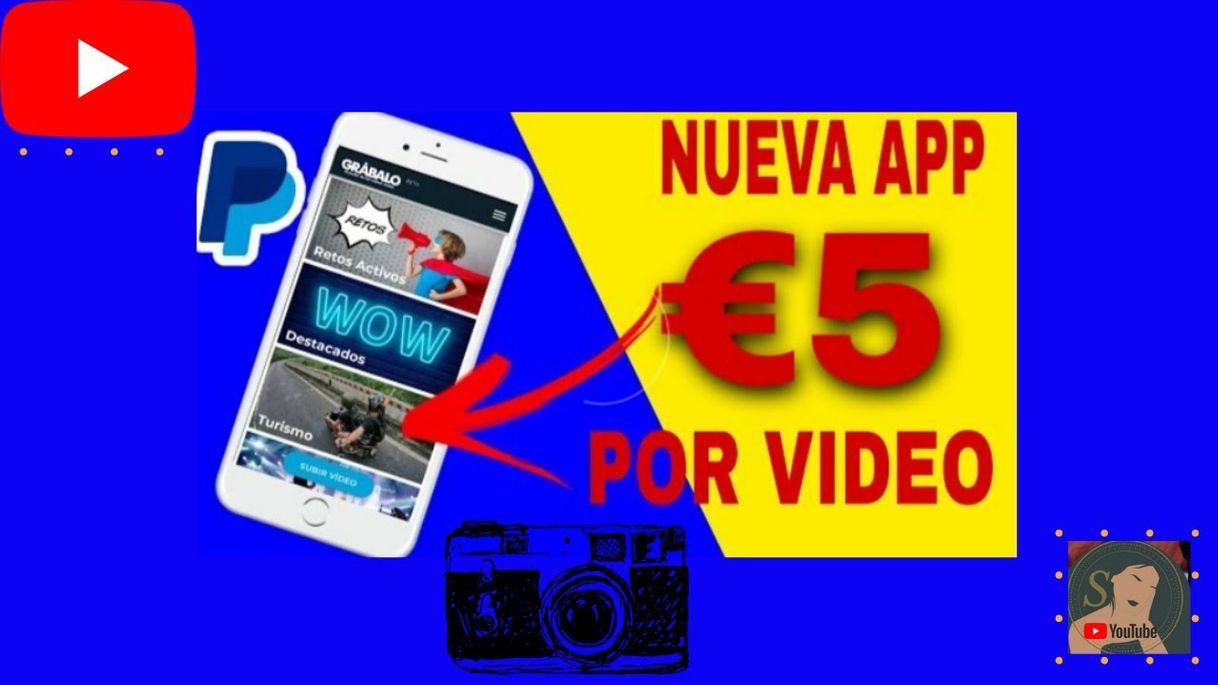 Apps Grábalo - Gana dinero con tus videos