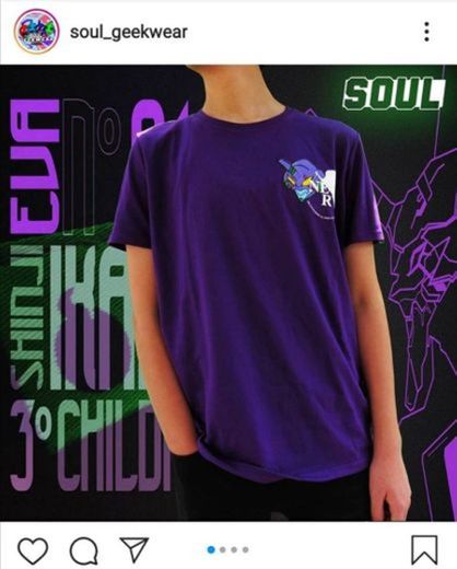 Polo Neon Genesis Evangelion (frente) 