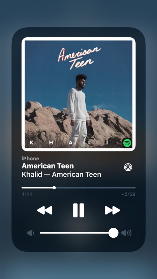 Canción American Teen