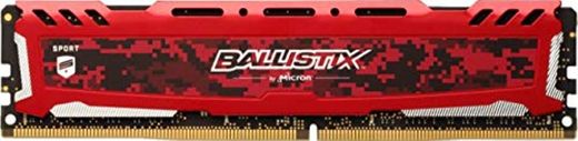 Crucial Ballistix Sport LT BLS8G4D30AESEK 3000 MHz, DDR4, DRAM, Memoria Gamer para