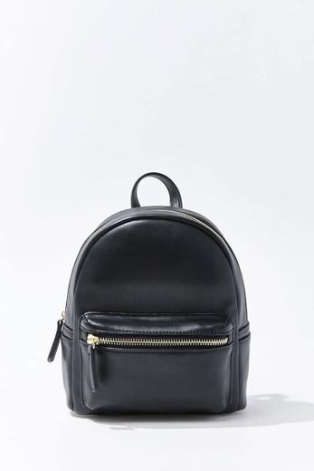 Small Faux Leather Backpack | Forever 21