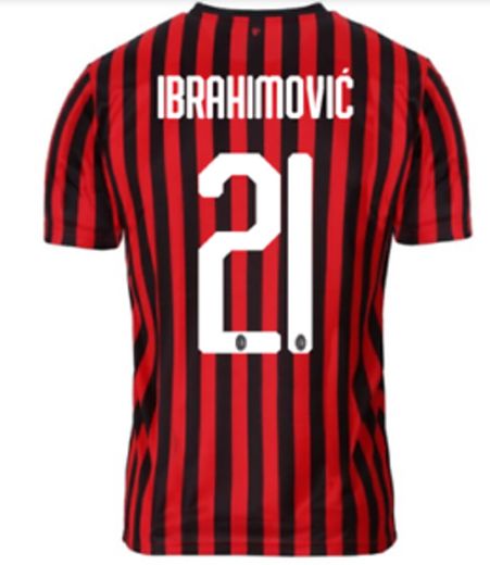 Maglia Ibrahimovic Milan

