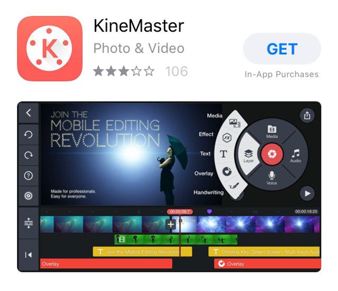 Moda KineMaster - Mobile Video Editor