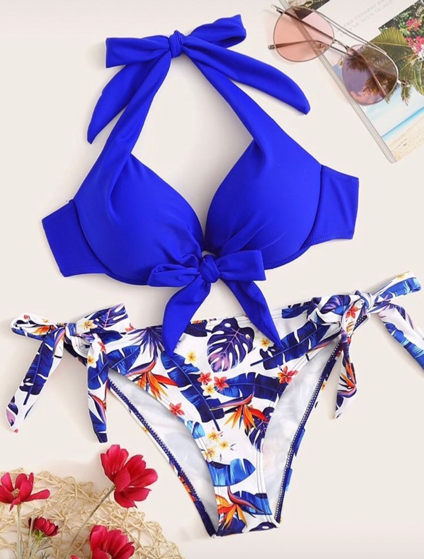 Moda Bikini 2 piezas, azul rey 💙