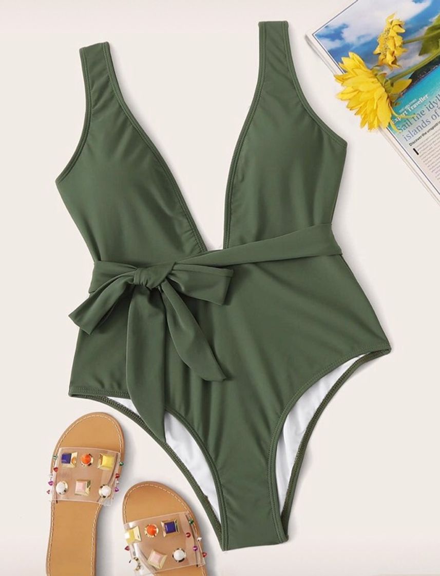 Fashion Bikini completo, en color verde ✨