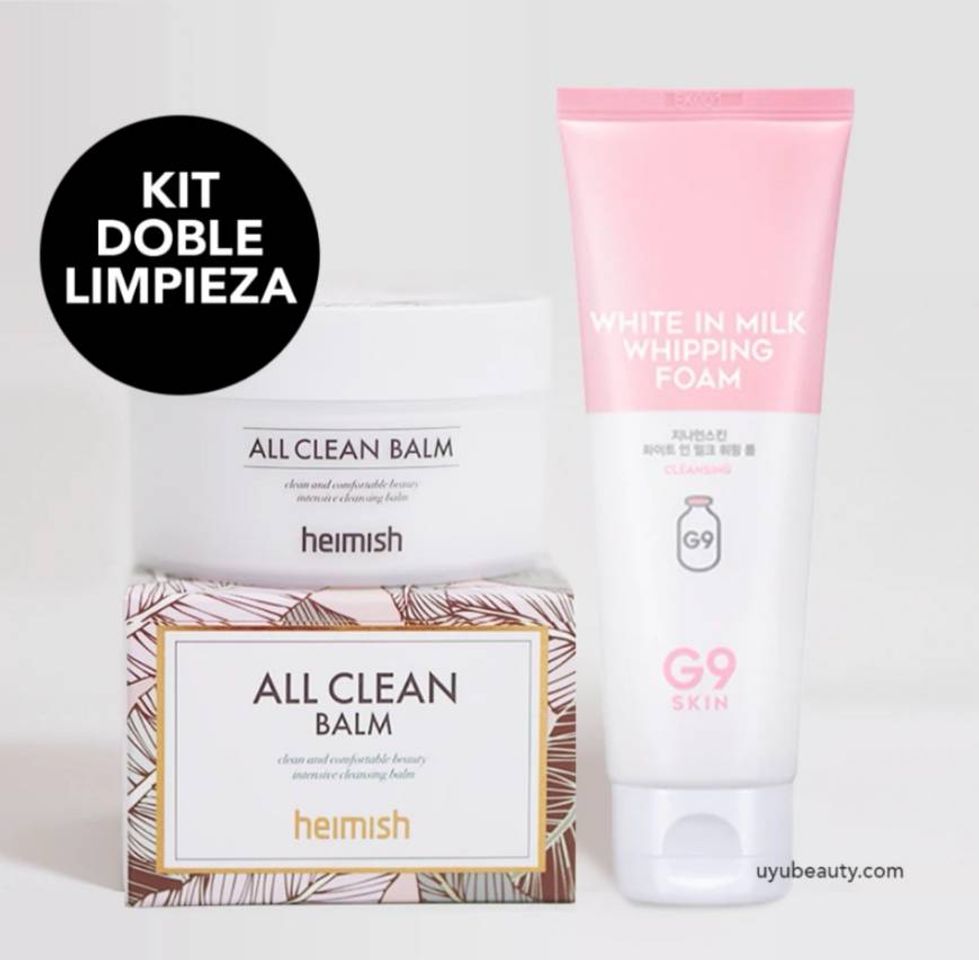 Kit de doble limpieza