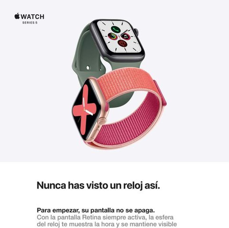 Producto Apple Watch Series 5

