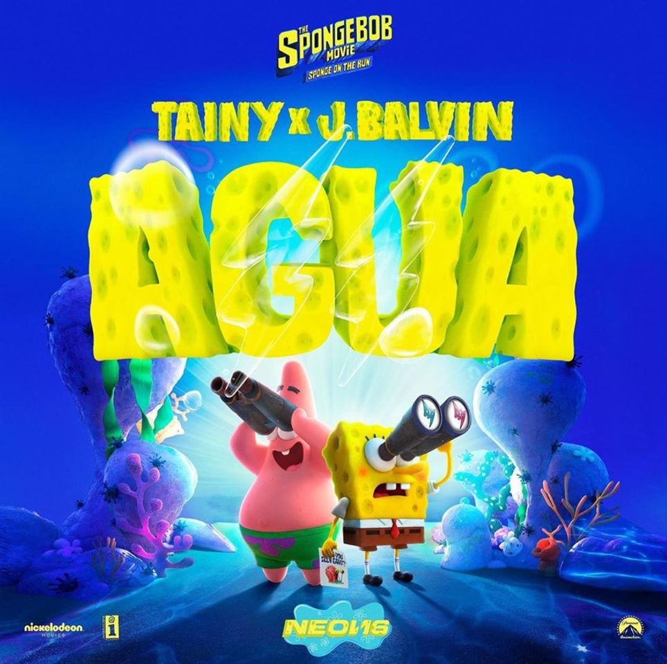 Moda Canción de Bob esponja la película (J balvin ft Tainy) 