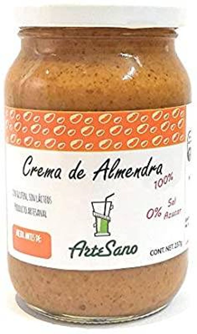 Productos Crema de almendras 100% natural artesanal excelente opción 