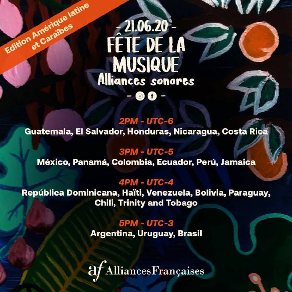 Canción Fête de la musique 2020 Alliances Sonores