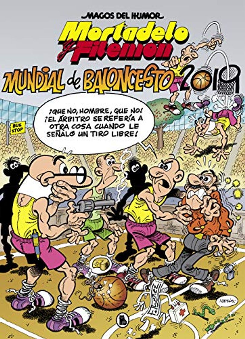 Book Mortadelo y Filemón. Mundial de Baloncesto 2019