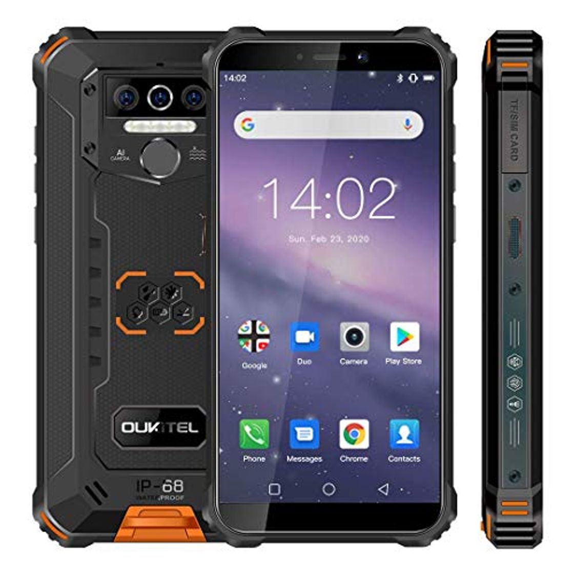 Producto Móvil Resistente, OUKITEL WP5 Telefono Movil Antigolpes, Batería Grande de 8000 mAh,