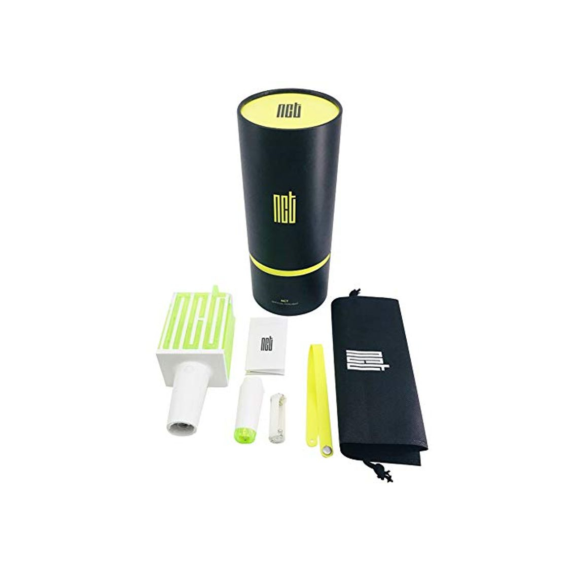 Social D 2020 Nuevo KPOP NCT Lightstick Lámpara Led Stick Lámpara de Concierto Llavero Lightstick Stick Fluorescente para fanáticos
