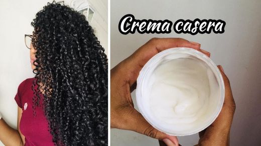 CREMA CASERA PARA DEFINIR RIZOS|Kenny Diaz - YouTube