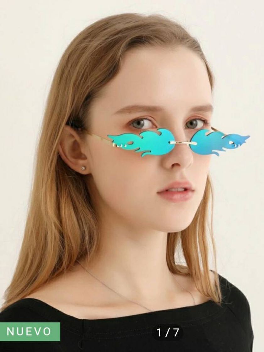 Social Flame Rimless Sunglasses