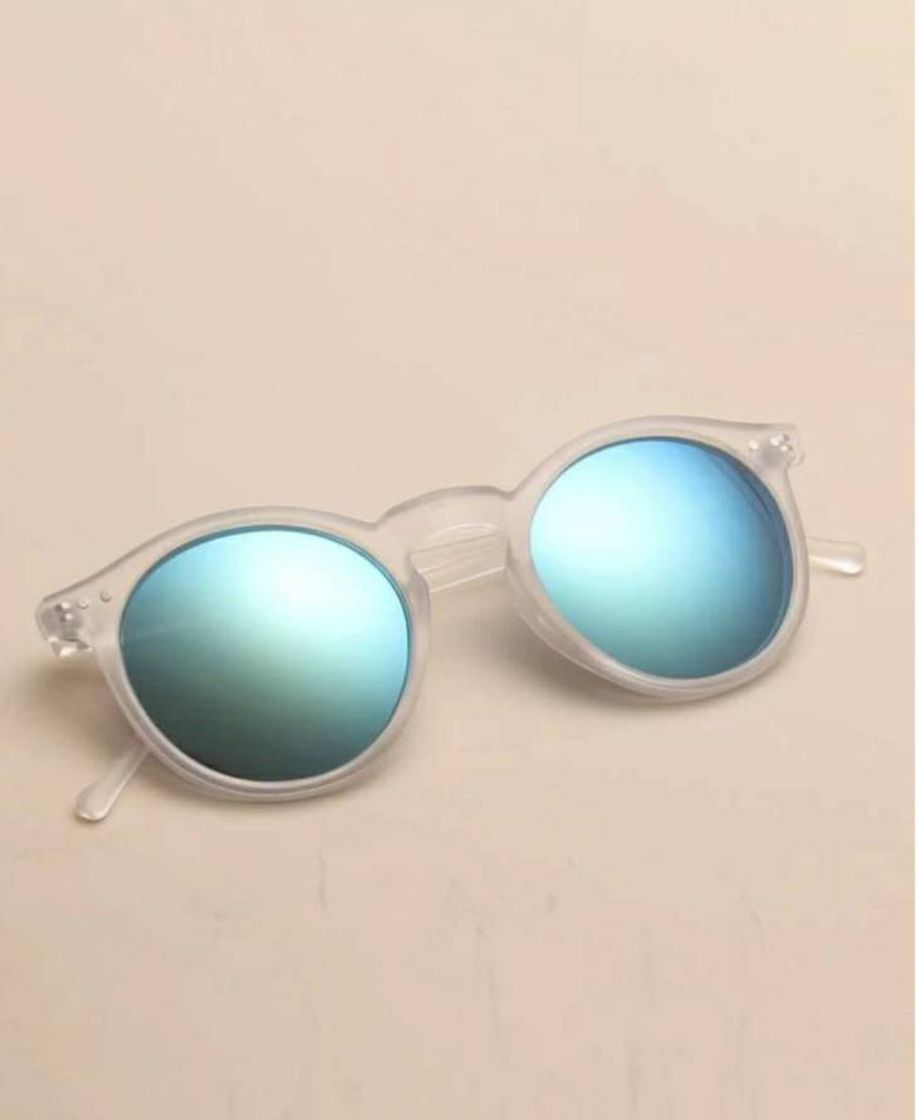 Social Gafas de sol de marco redondo