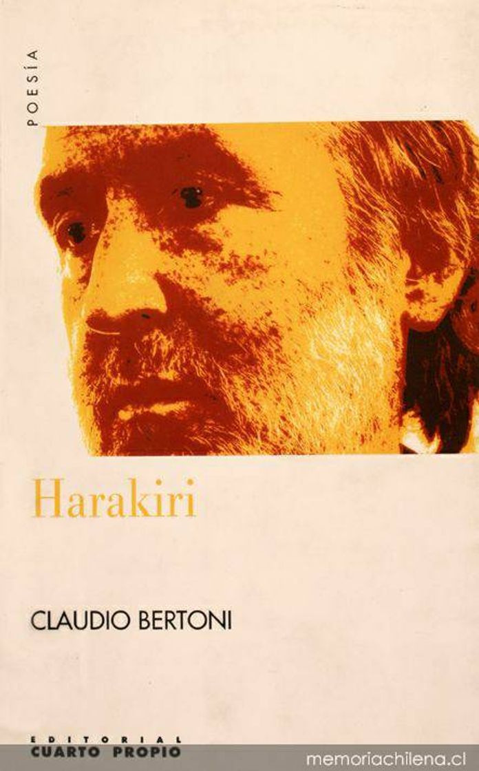 Libros Harakiri, Claudio Bertoni