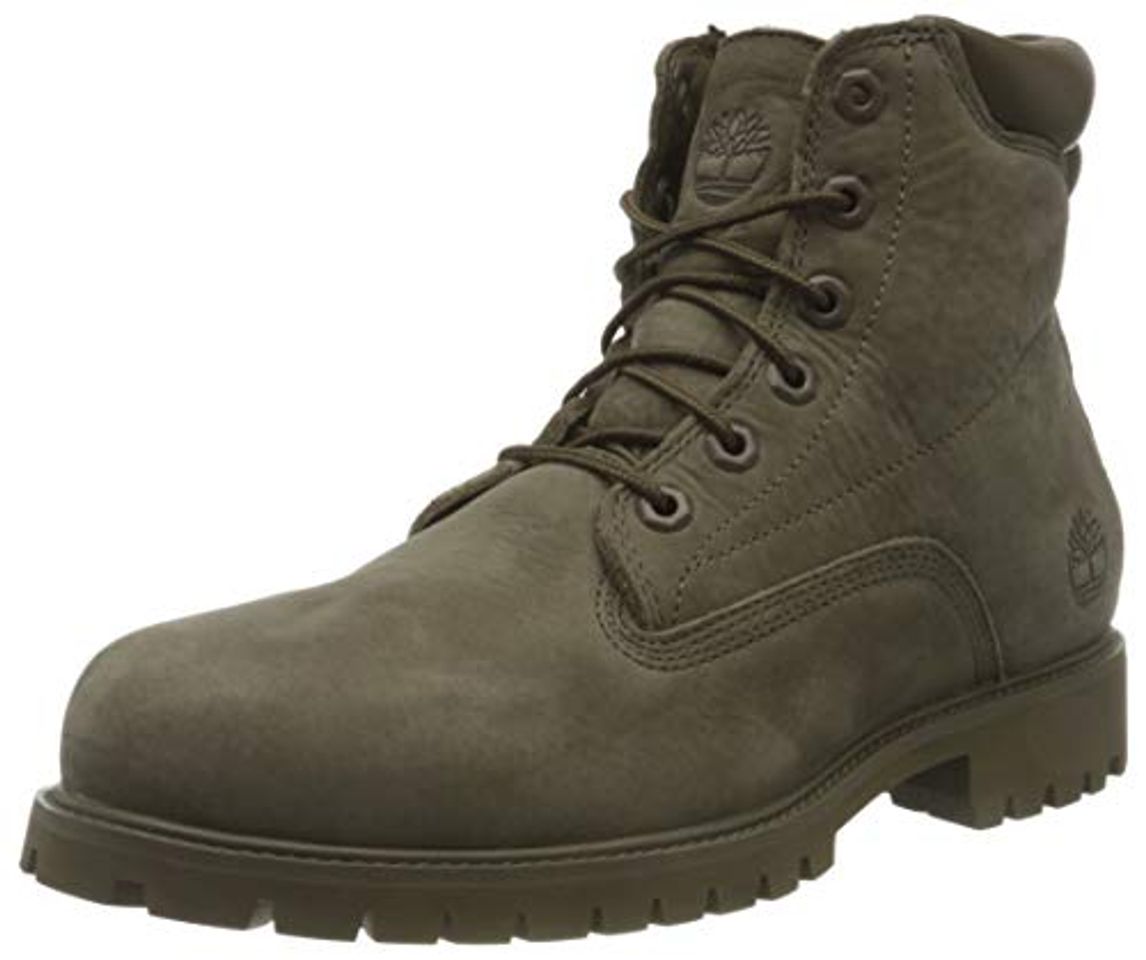 Social Timberland 6 Inch Alburn Waterproof, Botas Chukka para Hombre, Verde
