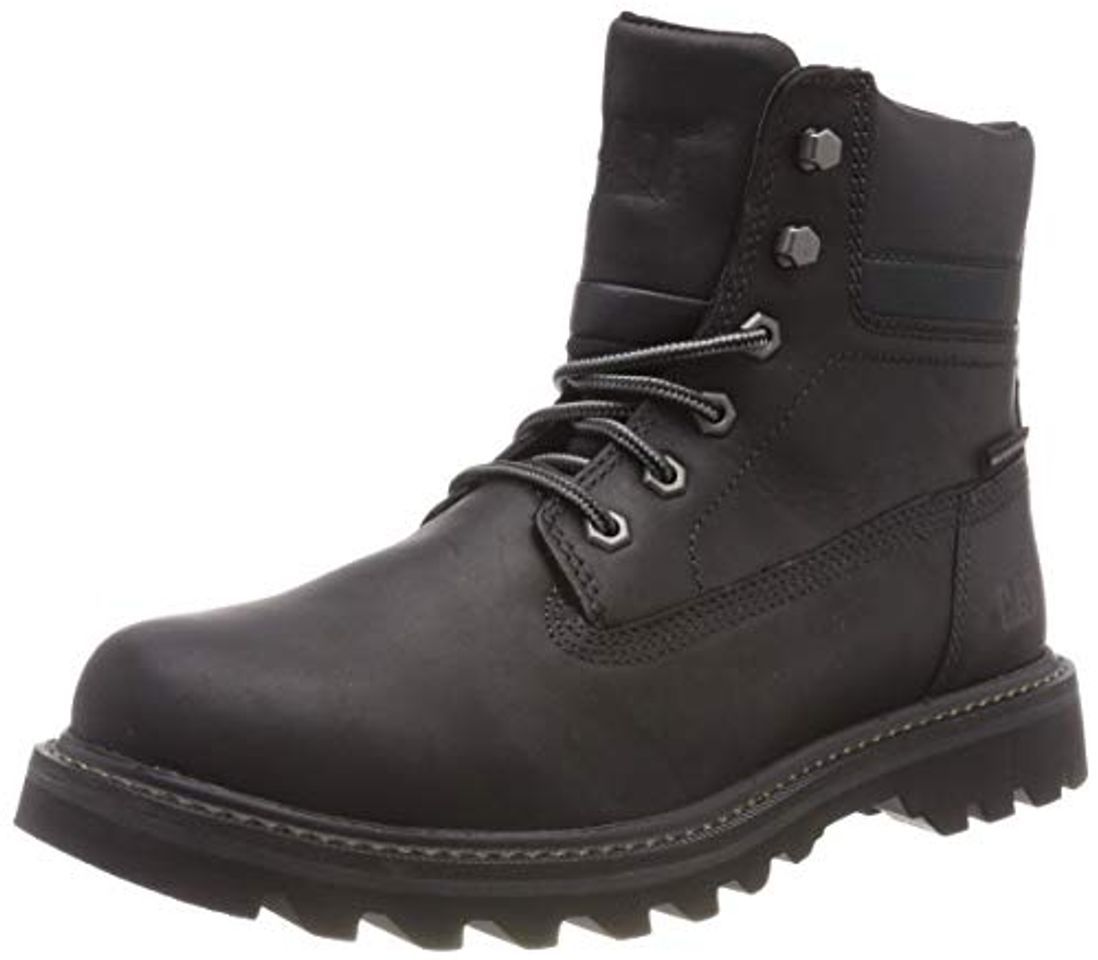 Social Caterpillar Deplete WP, Botas Clasicas para Hombre, Negro