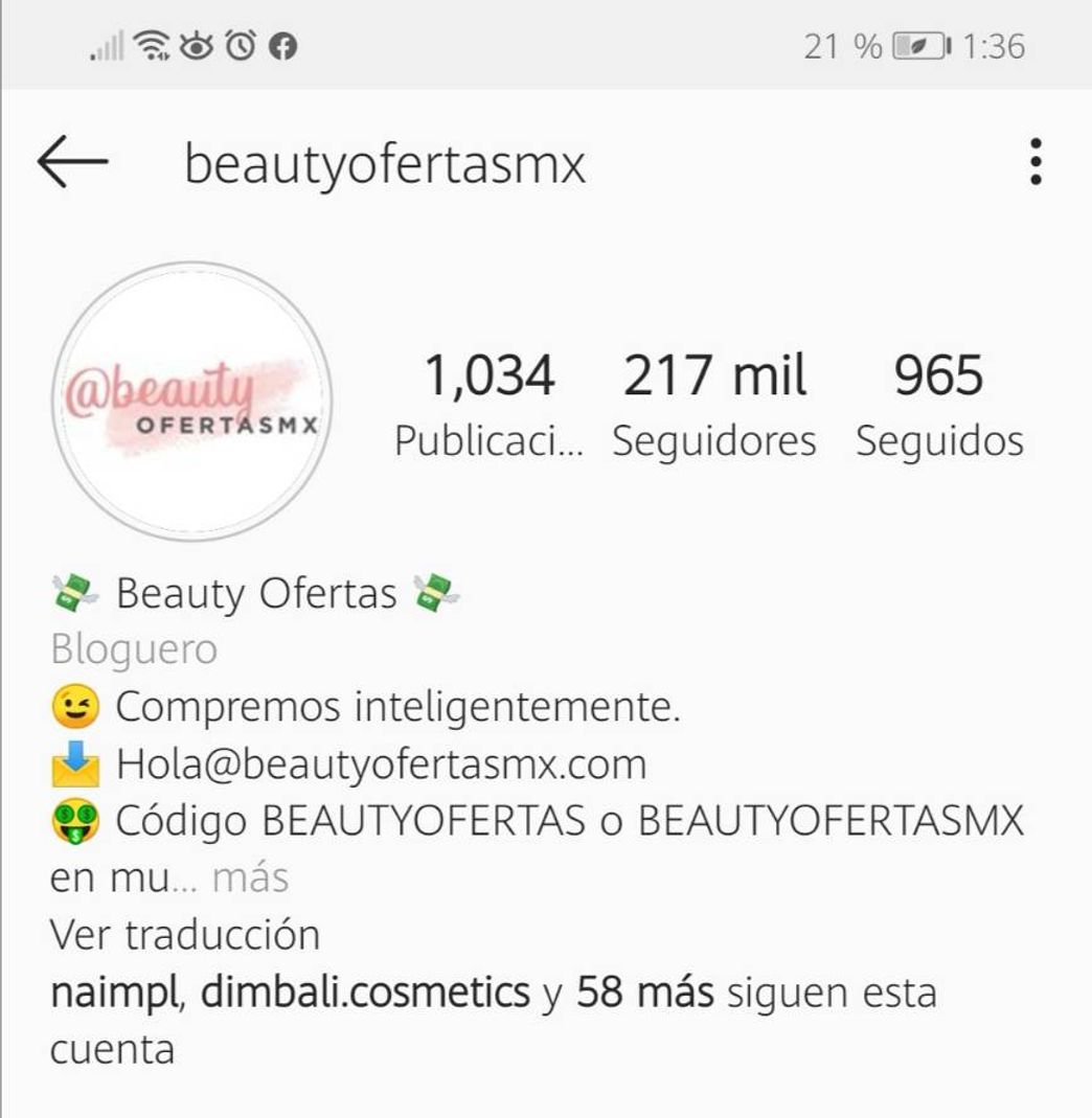 Fashion Beauty ofertas