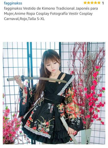 Kimono Tradicional Japonés para Mujer Anime Ropa Cosplay 